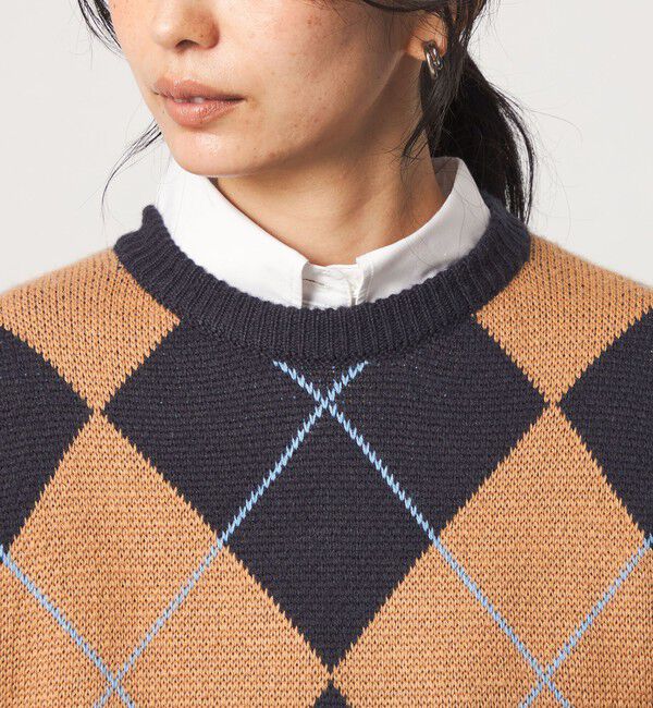 UNITED ARROWS green label relaxing「【別注】＜PROTAGONISTA＞アーガイル ベスト」|ベスト・ジレ|