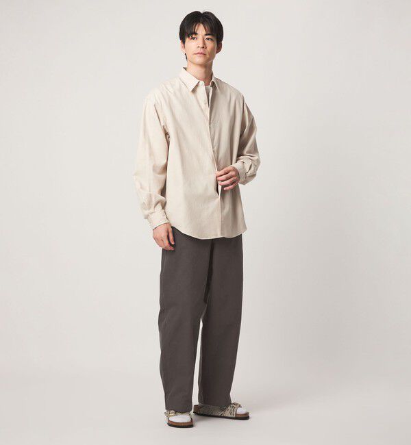 UNITED ARROWS green label relaxing「TC ツイル ピーチ バレル ワイド パンツ W4」|その他|