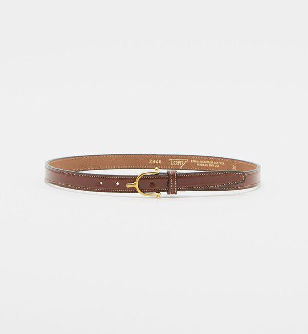 UNITED ARROWS green label relaxing「＜TORY LEATHER＞ギボシ ベルト」|ベルト|MD.BROWN