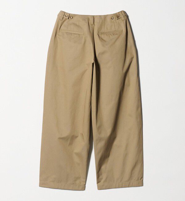 BEAUTY&YOUTH UNITED ARROWS「【WEB限定】バレルワイドチノパンツ ウォッシャブル」|チノ|
