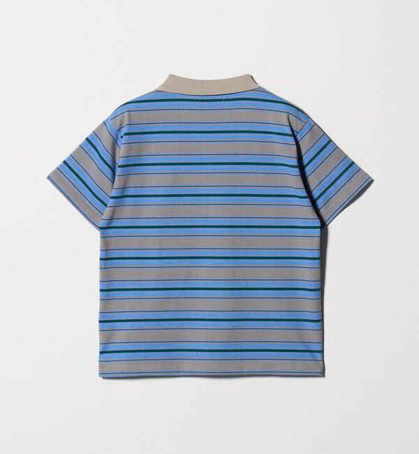 BEAUTY&YOUTH UNITED ARROWS「【WEB限定】マルチボーダー ポロカラーTシャツ」|Tシャツ・カットソー|