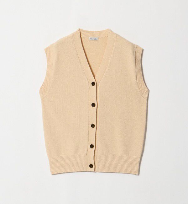 STEVEN ALAN「＜Steven Alan＞コットン ナイロン Vネック ベスト」|ベスト・ジレ|