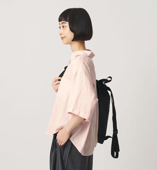 BEAUTY&YOUTH UNITED ARROWS「シアー バックタック ショートスリーブ シャツ 接触冷感」|シャツ・ブラウス|