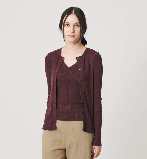 BEAUTY&YOUTH UNITED ARROWS「【別注】＜PALM＞Vネック ノースリーブトップス」|タンクトップ|