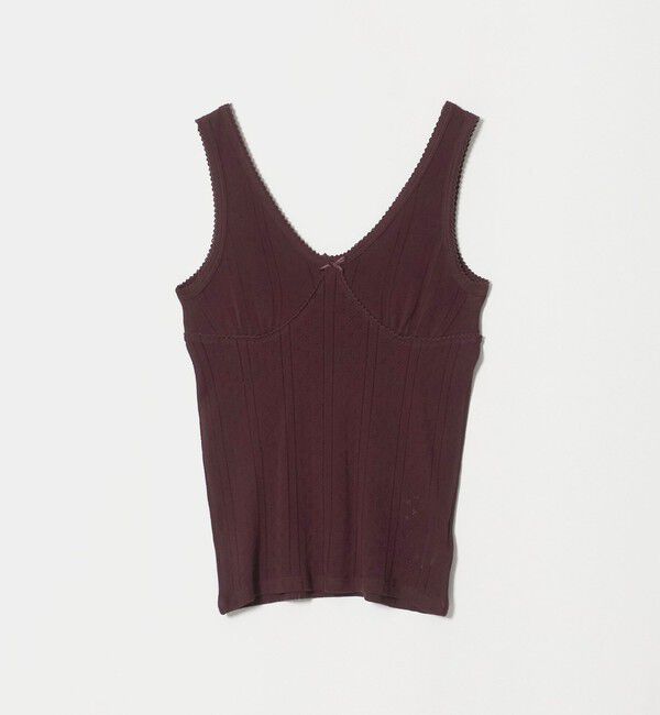 BEAUTY&YOUTH UNITED ARROWS「【別注】＜PALM＞Vネック ノースリーブトップス」|タンクトップ|
