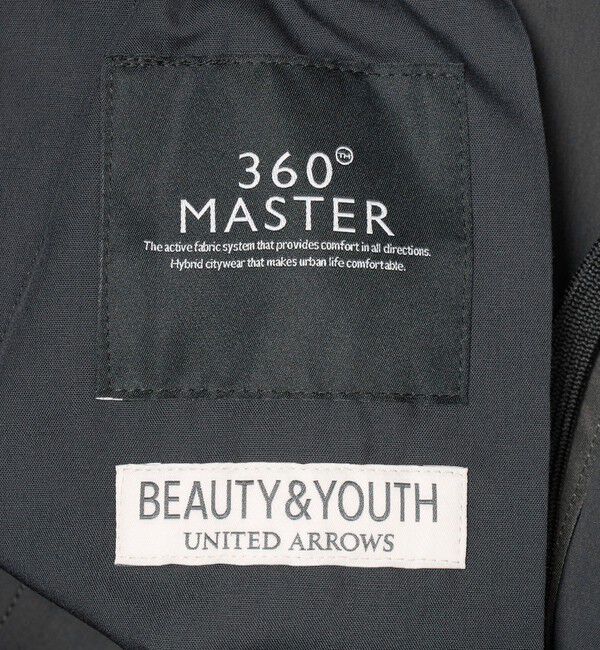 BEAUTY&YOUTH UNITED ARROWS「360&deg;MASTER 1プリーツ イーズ コンフォート イージーパンツ NO.6 セットアップ対応 撥水 ストレッチ ウォ」|チノ|