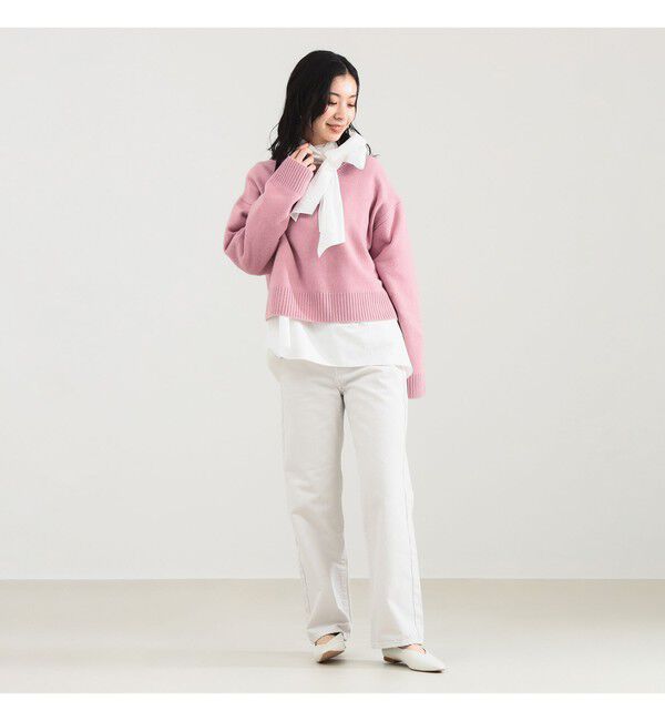Demi-Luxe BEAMS 「upper hights / THE CECILIE BONE デニムパンツ」|デニム|