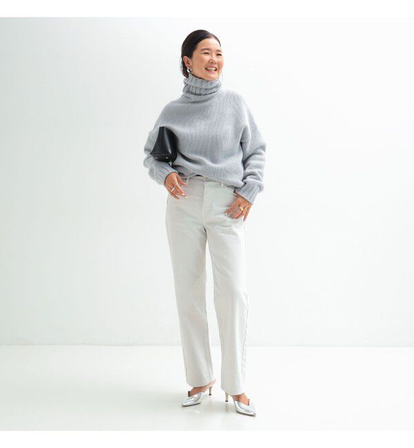 Demi-Luxe BEAMS 「upper hights / THE CECILIE BONE デニムパンツ」|デニム|