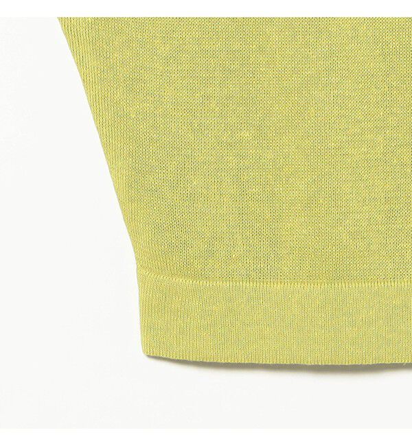 Demi-Luxe BEAMS 「SLOANE / 10ゲージ スキッパー ハーフスリーブ ニット」|ニット・セーター|