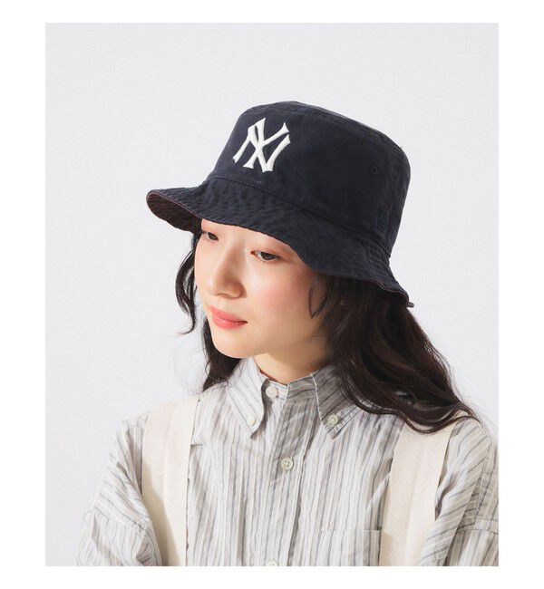 BEAMSBOY「【別注】NEW ERA / MLB リバーシブル バケットハット」|その他|