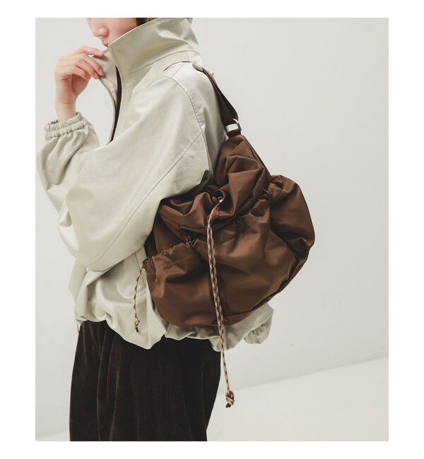 Demi-Luxe BEAMS 「NOMADIS / SQUASH ナイロン バッグ」|トートバッグ|