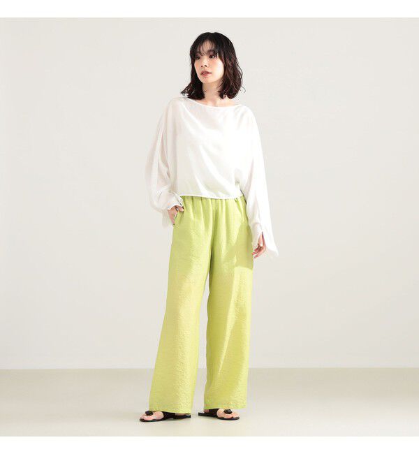 Demi-Luxe BEAMS 「ポプリン ドルマン ブラウス」|シャツ・ブラウス|