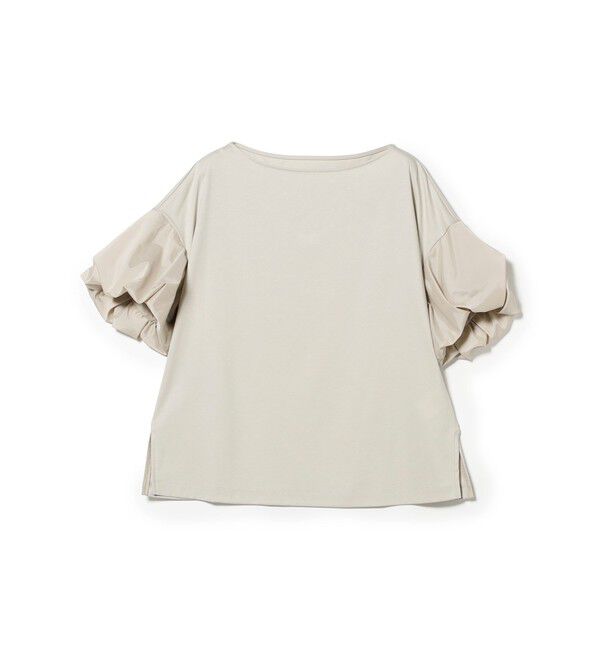 Demi-Luxe BEAMS 「タフタ バルーンスリーブ プルオーバー」|Tシャツ・カットソー|