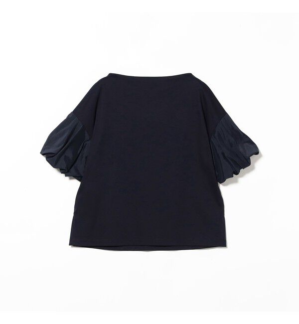Demi-Luxe BEAMS 「タフタ バルーンスリーブ プルオーバー」|Tシャツ・カットソー|