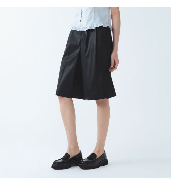 Ray BEAMS 「フェイクレザー バミューダ パンツ」|その他|