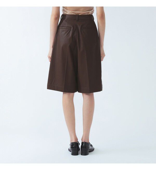 Ray BEAMS 「フェイクレザー バミューダ パンツ」|その他|