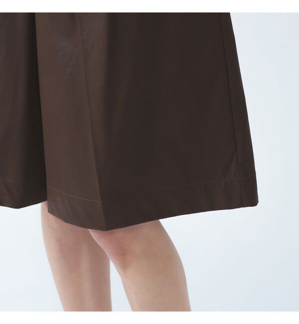 Ray BEAMS 「フェイクレザー バミューダ パンツ」|その他|