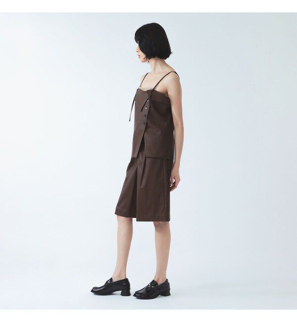 Ray BEAMS 「フェイクレザー バミューダ パンツ」|その他|