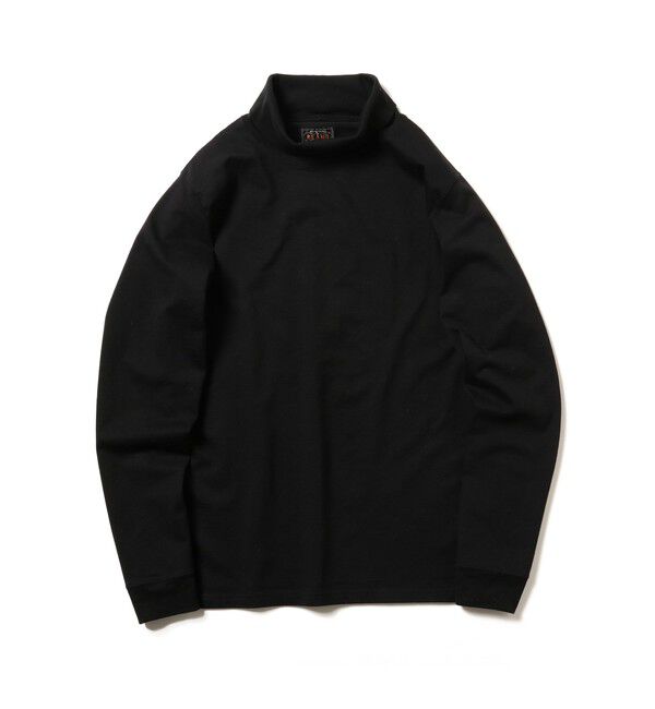 BEAMS PLUS「BEAMS PLUS / タートルネック Tシャツ」|Tシャツ・カットソー|BLACK