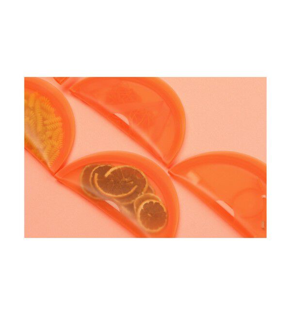 bPr BEAMS「BDCI design studio / Calzone Small」|ポーチ|Florida_Orange