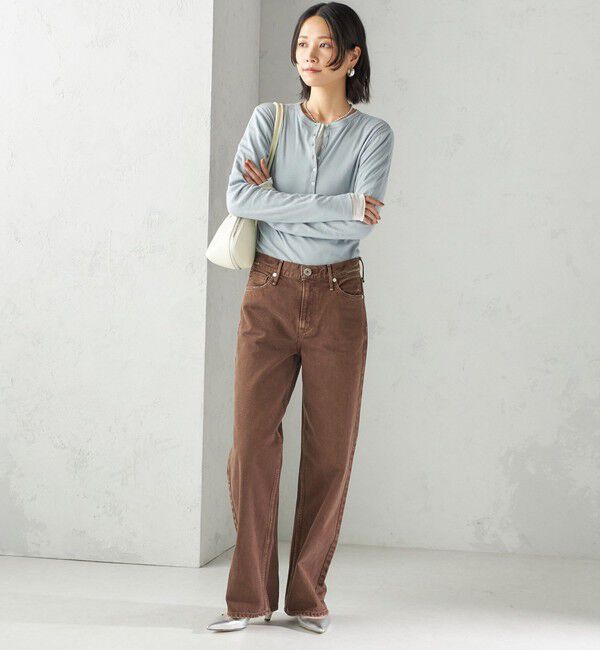 SHIPS for women「upper hights:THE NIECE MIDRISE」|デニム|