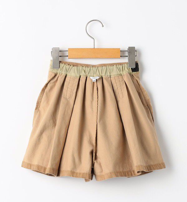 SHIPS KIDS「SHIPS KIDS:100～130cm /コーデュロイ プリーツ キュロット」|キュロット|