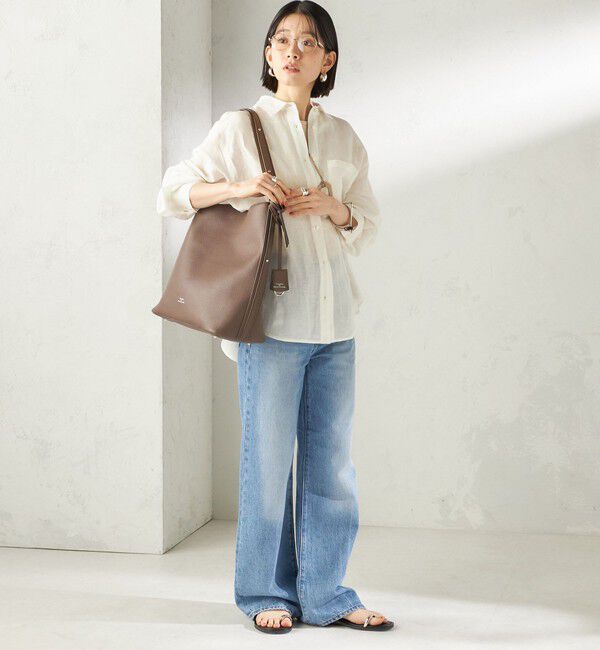 SHIPS for women「【WEB限定】George Cinq:BUCKET BAG（L）」|ショルダー・メッセンジャー|