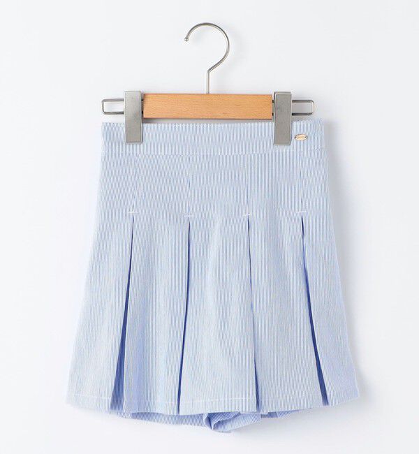 SHIPS KIDS「SHIPS KIDS:100～130cm /コードレーン プリーツ キュロット」|キュロット|