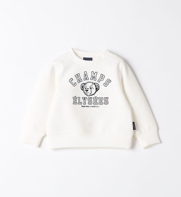 SHIPS Colors 「《予約》SHIPS Colors:〈洗濯機可能〉TeddyBear(R) ダンボール スウェット◆」|スウェット・ジャージ|ライトホワイト