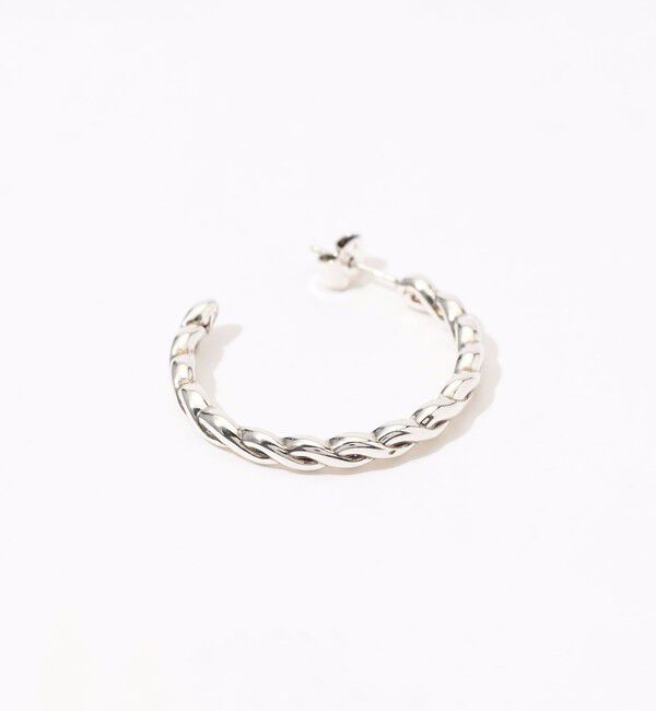 TOMORROWLAND GOODS「【別注】PHILIPPE AUDIBERT FAY HOOPS シルバーピアス」|ピアス|