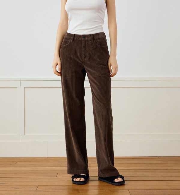 JAMES PERSE「コーデュロイストレートレッグパンツ WUSC1067」|その他|