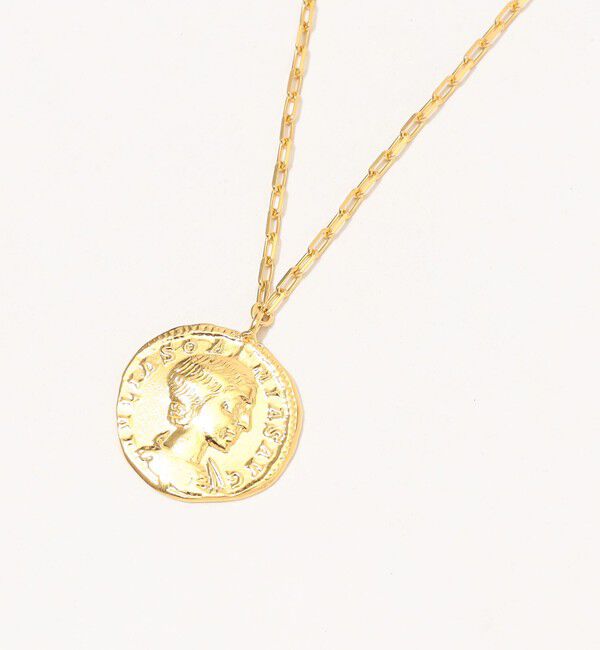 TOMORROWLAND GOODS「MARIHA Julia/Venus レクタングルチェーン コインネックレス」|ネックレス|