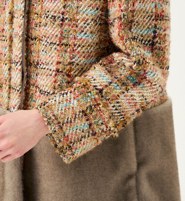 Ballsey「Claire ステンカラーハーフコート」|ステンカラーコート|