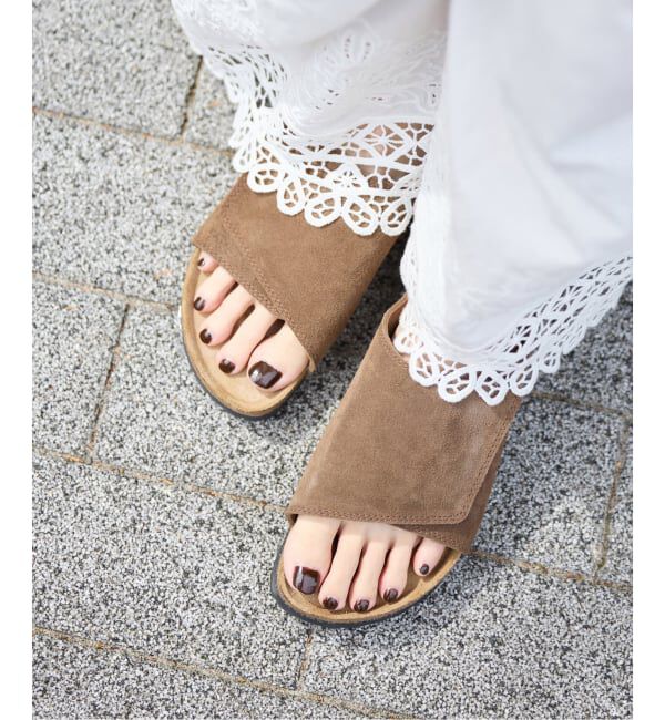 IENA「ベイクルーズ限定モデル BIRKENSTOCK/ビルケンシュトック SOLANA サンダル」|サンダル|ブラウン
