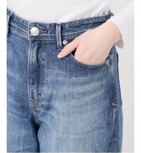 IENA「《追加》YANUK/ヤヌーク 別注 MARY Baggy straight デニムパンツ」|デニム|