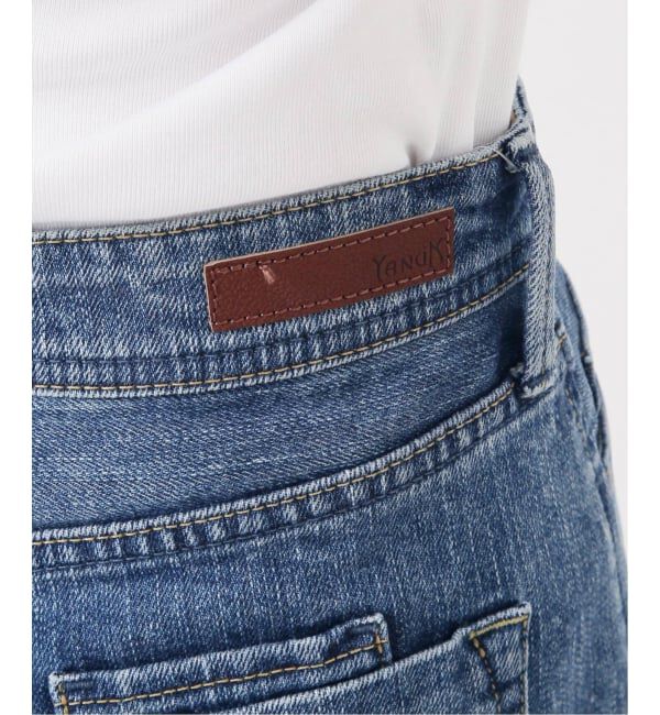 IENA「《追加》YANUK/ヤヌーク 別注 MARY Baggy straight デニムパンツ」|デニム|