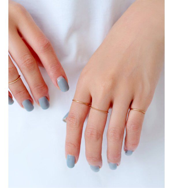 Lilas by Spick&Span「※シンプルピンキーリング K10」|リング|