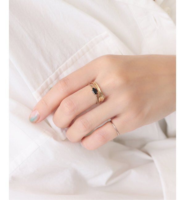 Lilas by Spick&Span「シンプルピンキーリングWG K10」|リング|