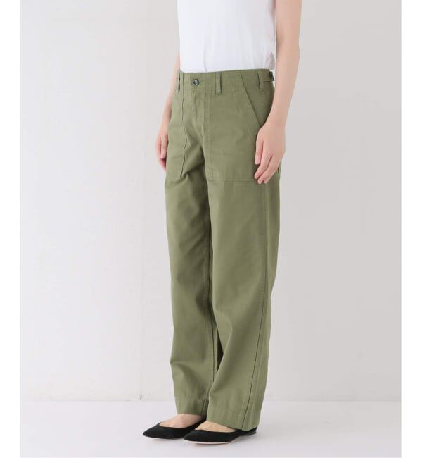 Spick and Span「《WEB限定 / 追加3》ルーズベイカーパンツ」|カーゴ|