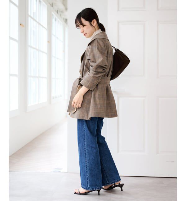 U by SPICK&SPAN「《予約》リバーシブルミドルトレンチコート」|トレンチコート|