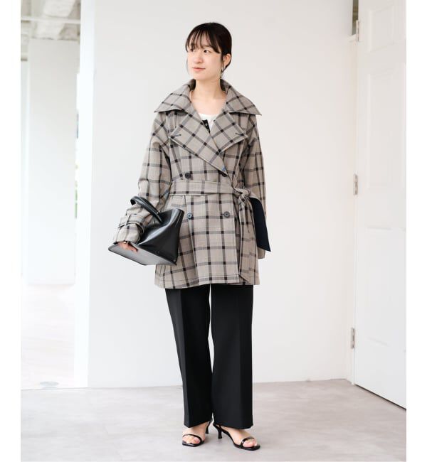 U by SPICK&SPAN「《予約》リバーシブルミドルトレンチコート」|トレンチコート|