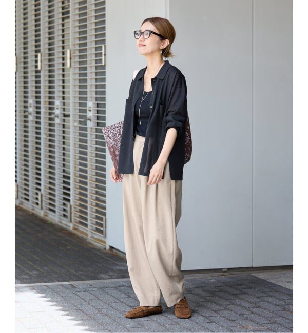 FRAMeWORK「ポリエステルトロタックパンツ」|その他|