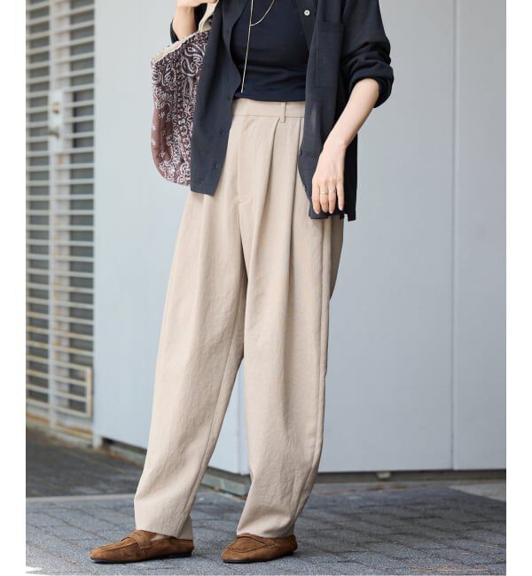FRAMeWORK「ポリエステルトロタックパンツ」|その他|