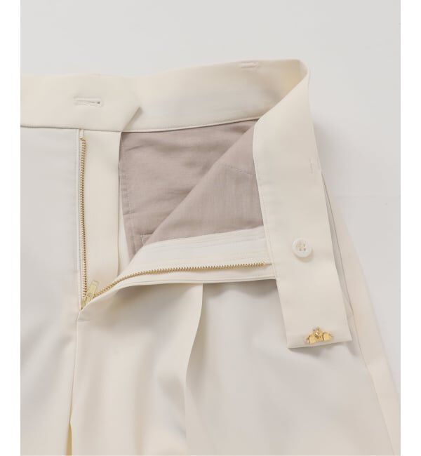 NOBLE「《追加》エステルツイルストレッチスラックスパンツ」|スラックス|