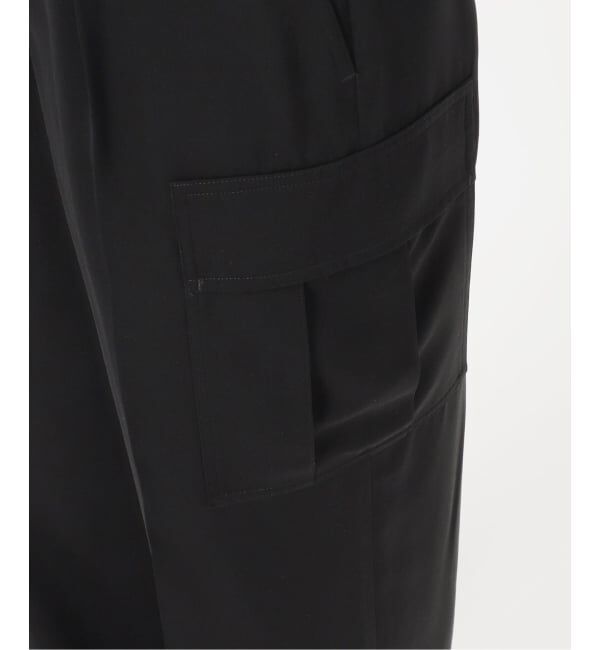 Spick and Span「《予約》スエードサテンカーゴパンツ」|カーゴ|