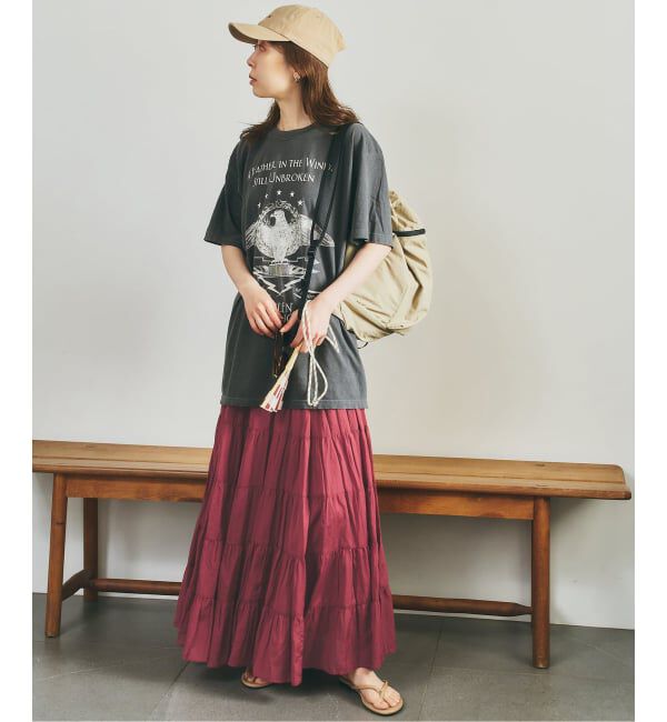 NOBLE「《NOBLE別注カラー》COUTURE D'ADAM SushiVoile Tiered Skirt」|スカート|