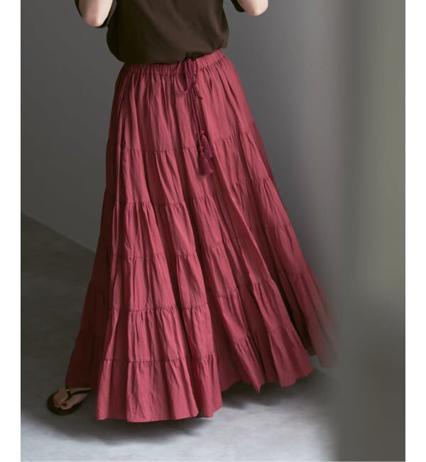 NOBLE「《NOBLE別注カラー》COUTURE D'ADAM SushiVoile Tiered Skirt」|スカート|