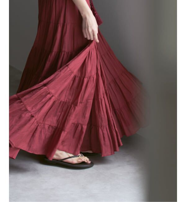 NOBLE「《NOBLE別注カラー》COUTURE D'ADAM SushiVoile Tiered Skirt」|スカート|
