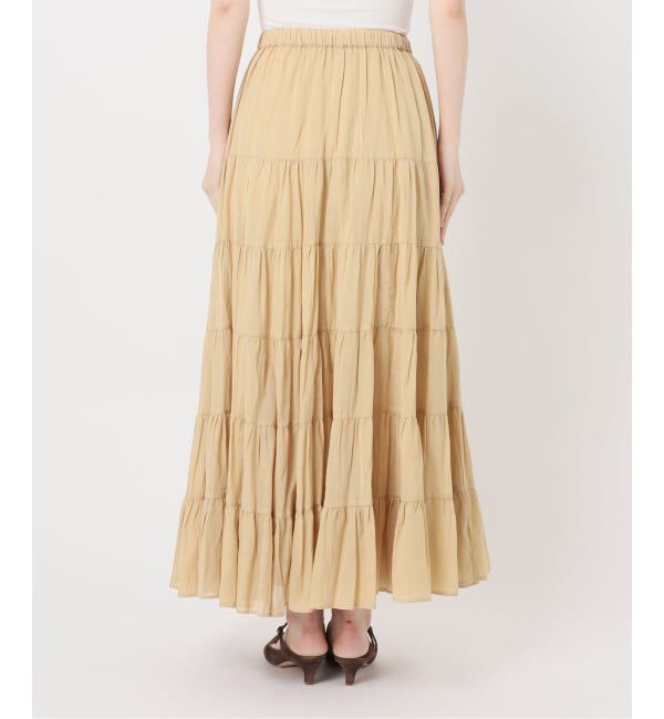 NOBLE「《NOBLE別注カラー》COUTURE D'ADAM SushiVoile Tiered Skirt」|スカート|