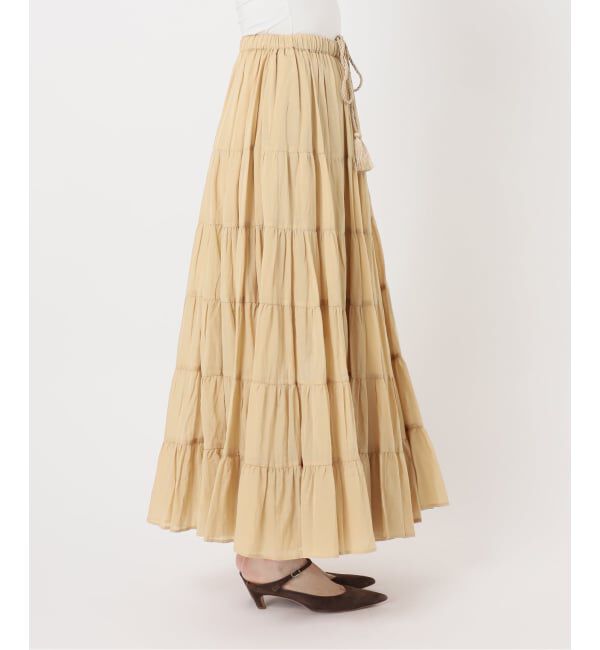 NOBLE「《NOBLE別注カラー》COUTURE D'ADAM SushiVoile Tiered Skirt」|スカート|